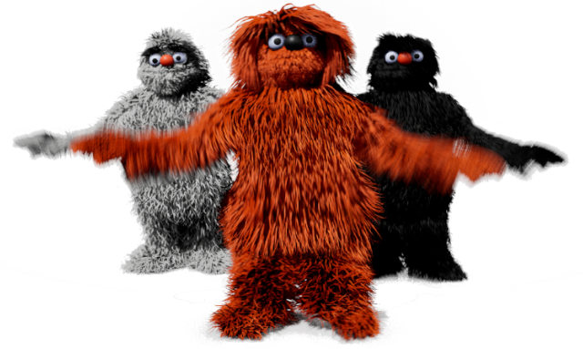 3 marionetas